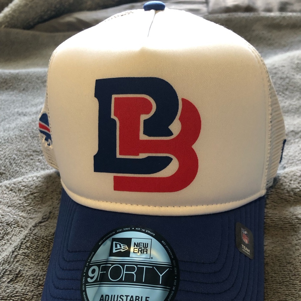 Buffalo Bills Truckers Cap One Size Fits Most New with Defects